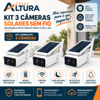 Câmera de Segurança Externa IP Wifi HD com Energia solar